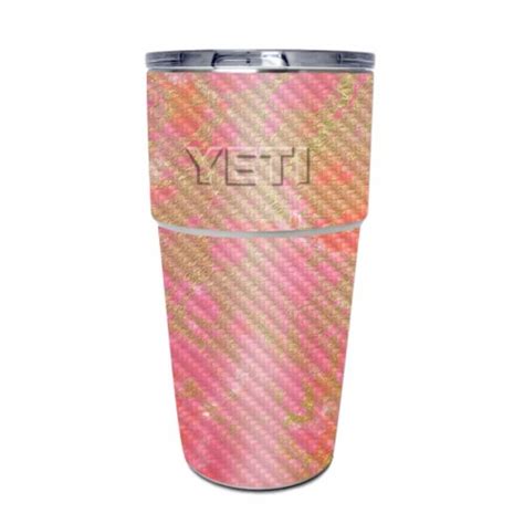 Mightyskins Cf Yepint Si Thai Marble Carbon Fiber Skin For Yeti