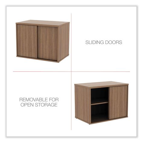 Alels Wa Alera Open Office Low Storage Cabinet Credenza Zuma