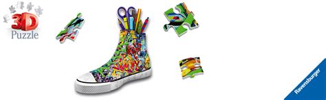 Ravensburger Puzzle D Sneaker Graffiti Pot Crayons A Partir