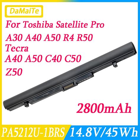 Pa U Brs Pabas Battery For With Toshiba Satellite A A A R