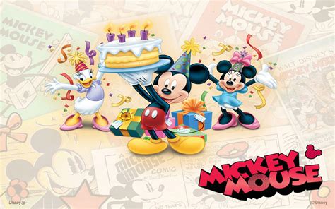 Mickey Mouse Birthday Wallpapers - Top Free Mickey Mouse Birthday ...