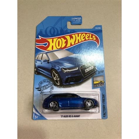 Hot Wheels Audi RS6 Avant Shopee Malaysia