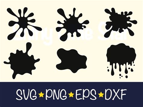 Slime Svg Dripping Paint Svg Blood Drip Svg Paint Drip Etsy