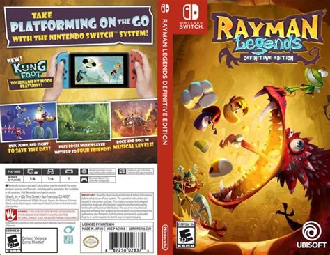 Rayman Legends Definitive Edition Switch Videogamex