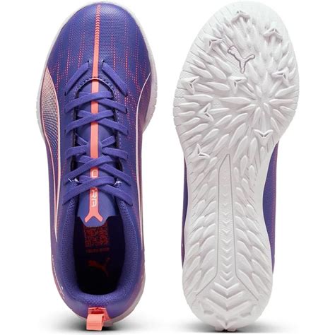 Zapatilla Puma Futbol Junior Ultra 5 Play Tt Jr azul | Platanitos
