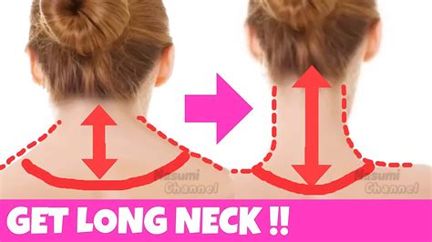 LONG NECK EXERCISE Get Slim Long Neck Shoulders Fix Fat Short