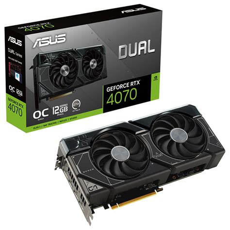 ASUS anuncia 4 nuevas tarjetas gráficas NVIDIA GeForce RTX 4070