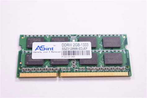 SSZ3128M8-EDJEF Asint 2gb Pc3-10600 Ddr3-1333mhz So-Dimm Memory ...