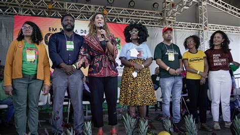 Ministra Anielle Franco Discursa Na Edi O Do Ato Aquilombar