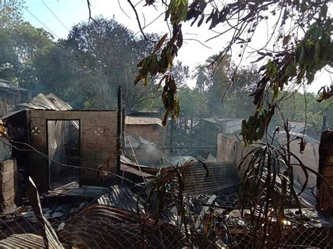 Pitong Bahay Nasunog Sa Barangay Sta Monica