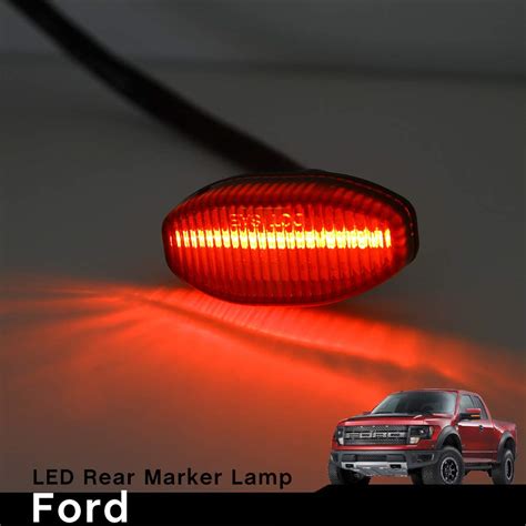 Njsbyl Led Side Marker Lamps For Ford F Svt Raptor Pick Up