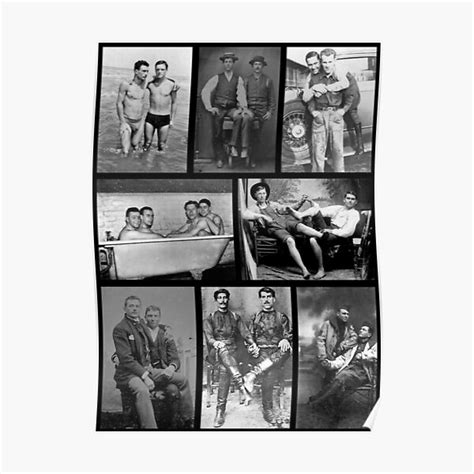 Vintage Gay Couples Poster By Codyvandyke Redbubble