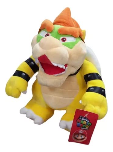 Peluche Bowser Mario Bros Detallado Regalo Mediano Meses Sin Intereses