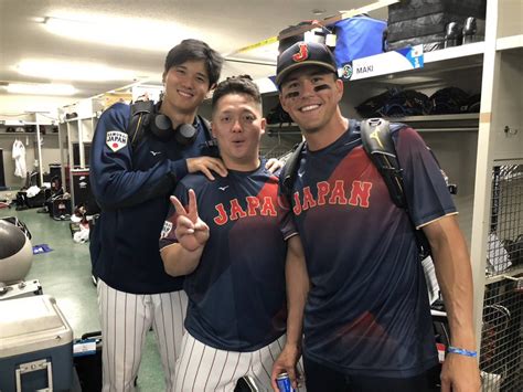 Ohtani Shohei On Twitter Shohei Ohtani Shugo Maki And