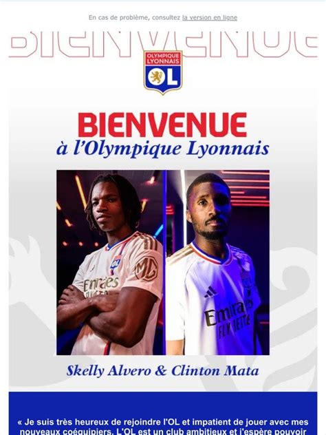 Boutique Officielle Olympique Lyonnais Bienvenue Skelly Alvero Et