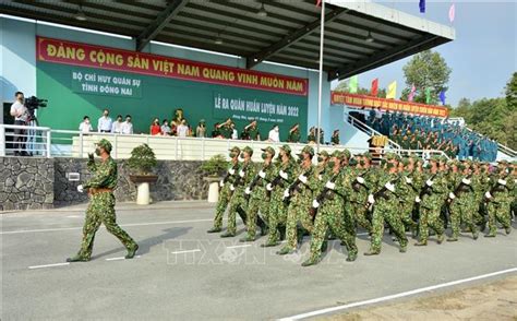 Đồng Nai ra quân huấn luyện năm 2022 Ảnh thời sự trong nước Nội