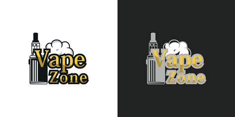 vape logo design modern concept 14401879 Vector Art at Vecteezy