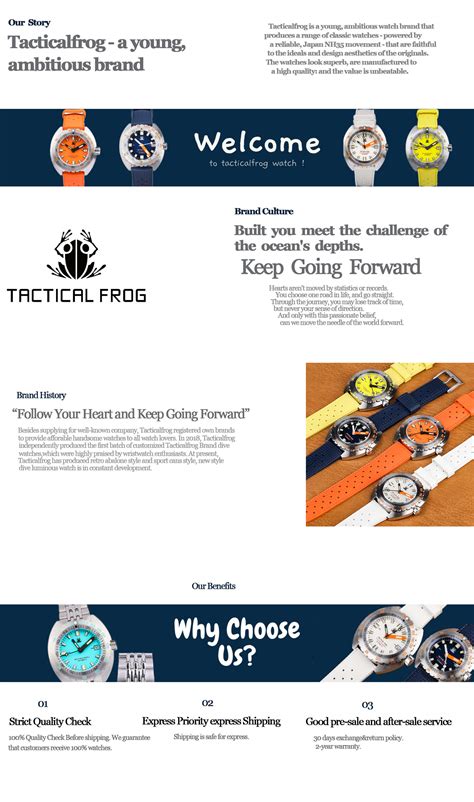 About Tactical Frog – Tactical Frog Watch Store