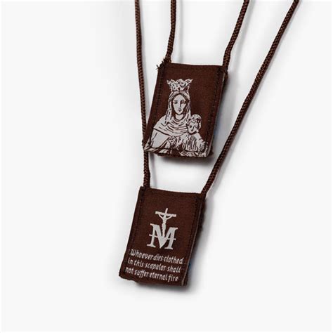 Brown Scapular w/ Promise – The Catholic Gentleman Store