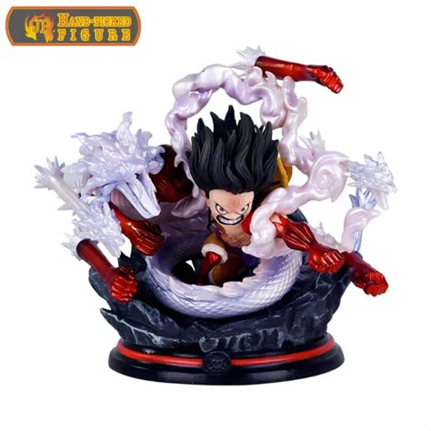 FIGURINE ANIME ONE Piece Monkey D Luffy Gear 4ème SNAKEMAN Hydra 14 cm