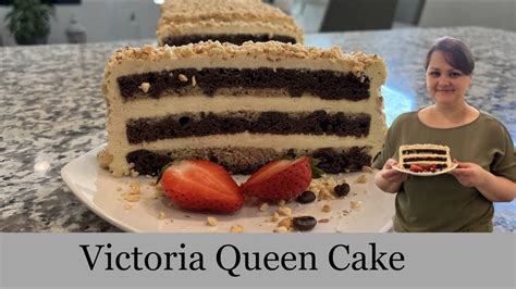 Victoria Queen Cake (Торт Королева Виктория) - YouTube