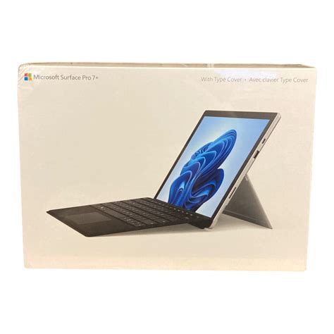 Microsoft Surface Pro 7+ i5 11th 256GB SSD 16GB Windows 11, Platinum + — Ewirelessgear