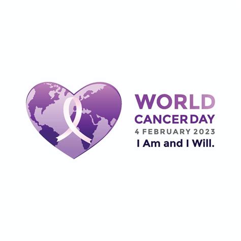 World Cancer Day Campaign logo. World Cancer Day poster or banner ...