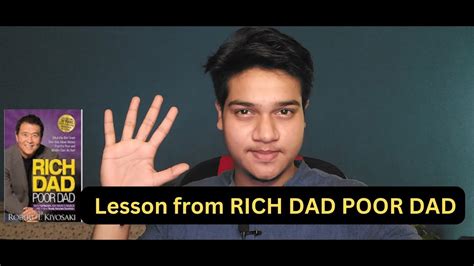 5 Lessons From Rich Dad Poor Dad Books Finances Career Youtube