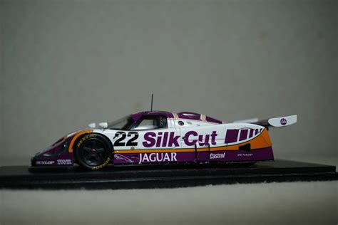 目立った傷や汚れなし1 43 タバコデカール加工 ジャガーUSA ルマン spark Jaguar XJR 9 LM 22 1988