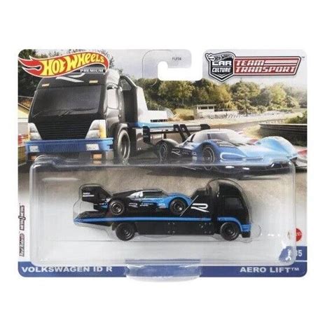 Hot Wheels Premium Car Culture Team Transport Aero Lift Volkswagen Id R Shopee Philippines