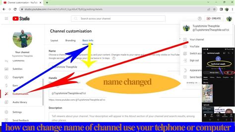 How Can Change Name Of Channel Use Telephone In 1 Min Uburyo