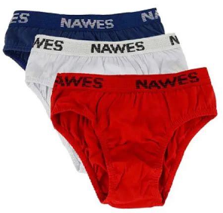 NAWES REF 03 CUECA SLIP C CÓS INFANTIL ALGODÃO Lingerie Vendas