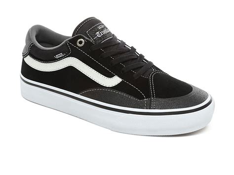 Кеды скейтерские VANS TNT ADVANCED PROT Black White ванс про-модель ...