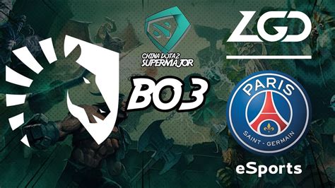 PSG LGD Vs Team Liquid Game 1 SuperMajor 2018 Upper Bracket Final