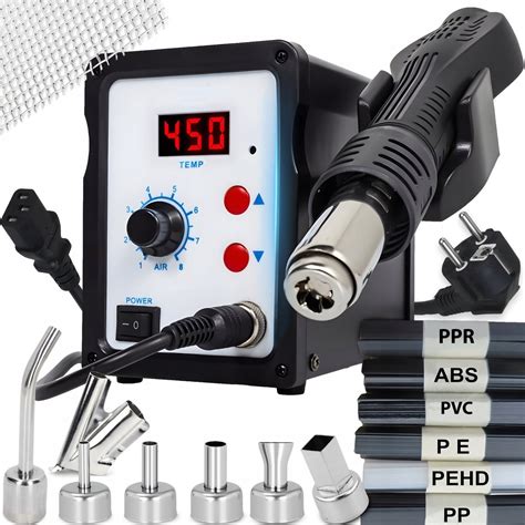 Stacja Lutownicza Hot Air Spawarka Mocna W Dysze Szczelinowe Spoiwa Retoo Sklep Empik