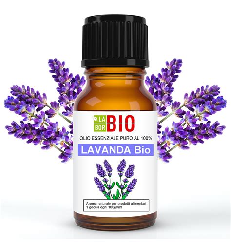 Olio Essenziale Lavanda Puro Bio 10 Ml Laborbio