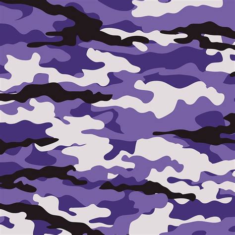 Classic Purple Military Tacticool Camo Digital Art By Cozy Guru Fine