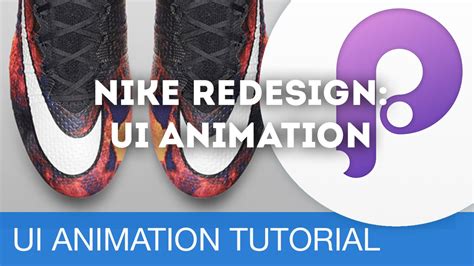 Nike Redesign Ui Animation • Uiux Animations With Principle And Sketch