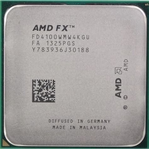 Процессор AMD FX 4100 AM3+ (FD4100WMGUSBX) Б/У – фото, отзывы ...