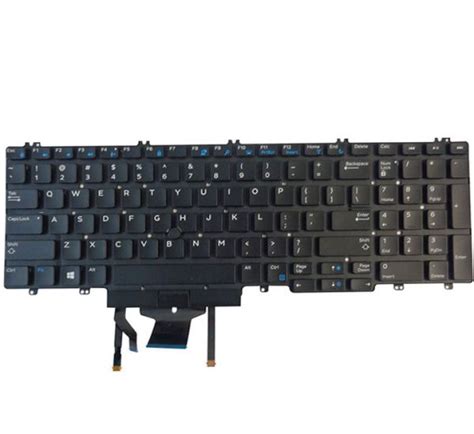 Dell Precision 7530 E7530 M7530 7540 7730 7740 Backlit Laptop Keyboard