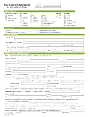 Fillable Online Introducing Broker Dealer Fax Email Print Pdffiller