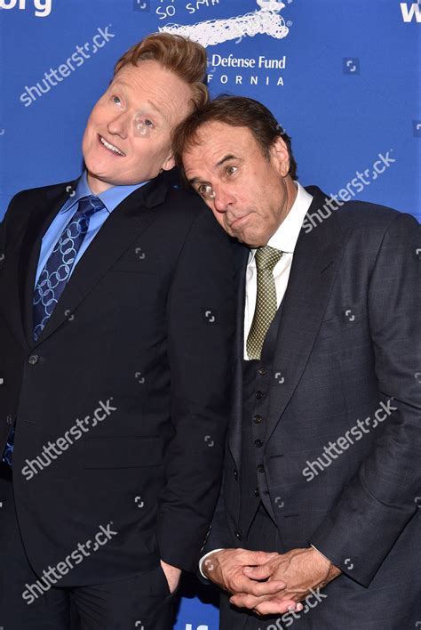 Conan Obrien Kevin Nealon Editorial Stock Photo Stock Image