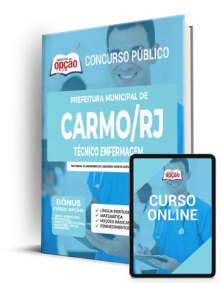 Apostila Prefeitura De Carmo Rj T Cnico Enfermagem