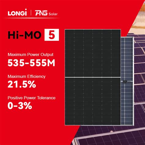 Longi Solar Panel W Monocrystalline Lr Hph M Half Cell Hi