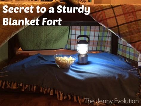 Secret to Foolproof Easy Blanket Forts | The Jenny Evolution