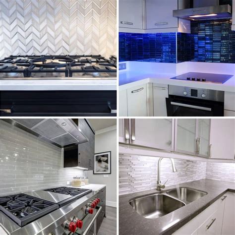 Glass Tile Backsplash (Designs & Pros and Cons)