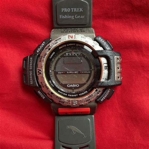 Pro Trek Fishing Gear Prt Fgj Casio