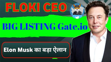 FLOKI CEO COIN BIG LISTING Floki Ceo News Today Floki Ceo Price