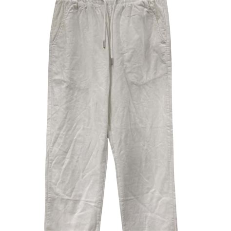 Nude Lucy Womens Size S Ankle Straight Leg Pants White S