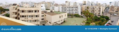 Panoramic Skyline and Buildings in Casablanca, Morocco Stock Photo ...